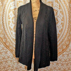 Dress Barn Wrap Open Front Cardigan Sweater